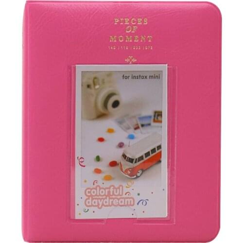 Optional 64 Pockets Photo Film Album / Wall Album For FujiFilm Instax Mini 8 Mini 9 7s 50 90 Fuji Films Paper 2020 New