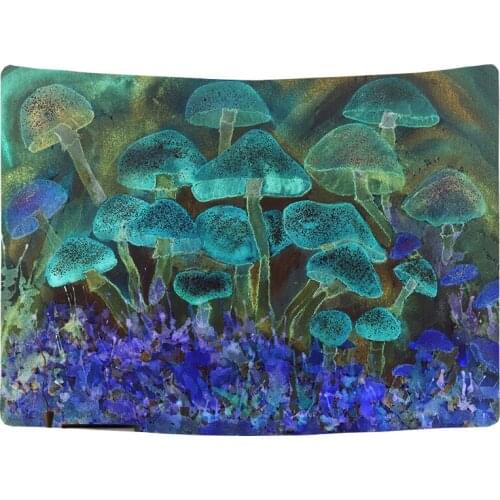 Mushroom tapestry phychedelic wall carpet tapiz de mandala sun wall hanging blanket tapiz tela grande