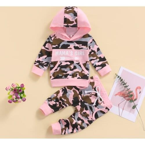 0-3Y Newborn Toddler Baby Girls Clothes Set Autumn Winter Long Sleeve Sweartshirt Tops Pants Baby Outfits Girls Clothing