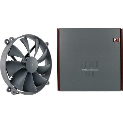 Noctua NF-P14r redux-1500 PWM round frame Cooling fan 140mm computer case Towers CPU processor Cooler fans CPU radiator fan