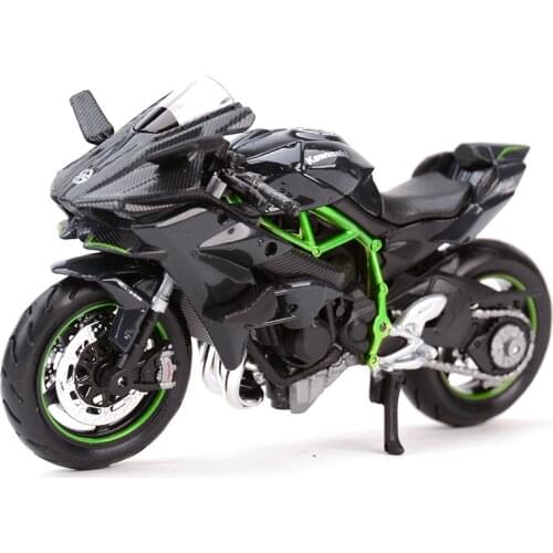 Maisto 1:18 Kawasaki H2 R Ninja ZX-10R 14R 9R Z1000 Static Die Cast Vehicles Collectible Hobbies Motorcycle Model Toys