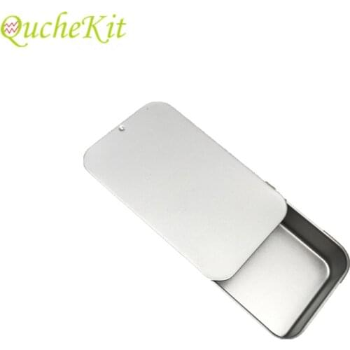 10pcs Push Cover Metal Storage Organizer Mini Makeup Storage Box For Coin Key Jewelry Candy Box Rectangular Gift Box