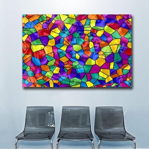 Wxkoil Wall Art abstract-colors-background Wall Picture For Living Room Home Decor Oil Painting On Canvas Wall Painting No Frame