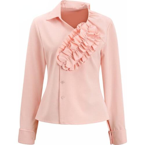 Блузки на пуговицах ONTINVA China At AliExpress