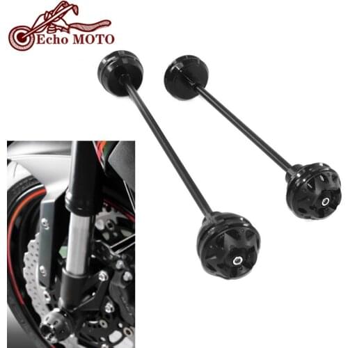 For BMW S1000R S1000RR S1000XR S 1000 S1000 R RR XR Motorcycle CNC Front & Rear Wheel Fork Axle Sliders Cap Crash Protector