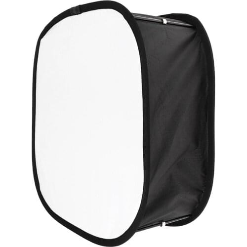 Portable Softbox Diffuser for YONGNUO YN600L II YN900 Led Video Light Panel Foldable Soft Box Filter (Black)