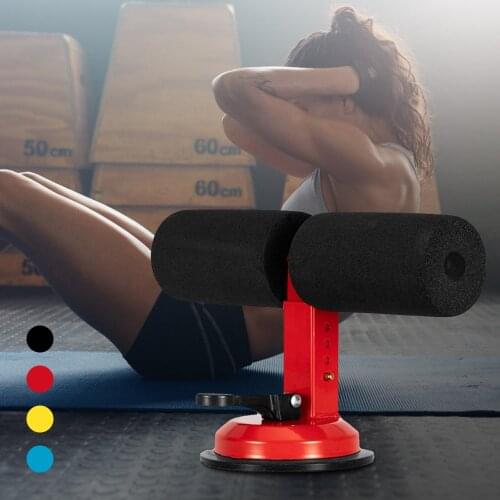 Portable Suction Sit Up Bar Push Up Trainer Muscle Training Equipment with 4 Adjustable Heights sixpack trainer sport at home