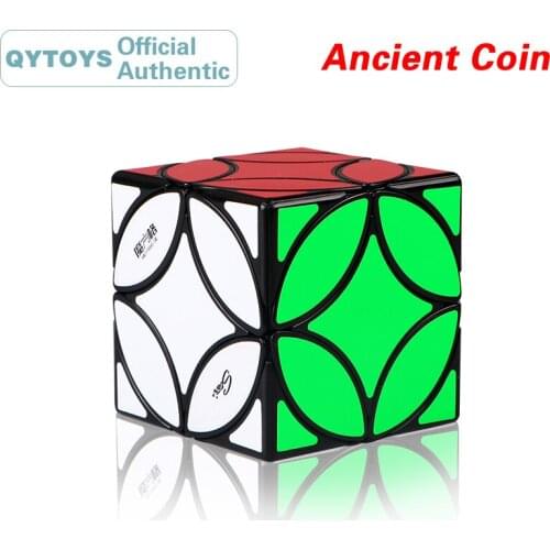 QiYi MoFangGe Ancient Coin Magic Cube XMD Cubo Magico Professional Speed Neo Cube Puzzle Antistress Toys For Children