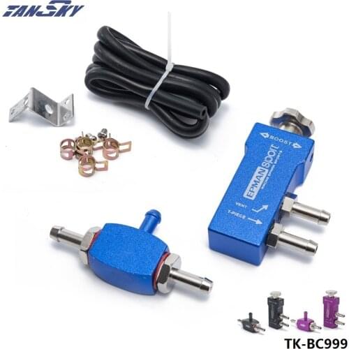ADJUSTABLE TURBO 30 PSI MANUAL TURBO BOOST BYPASS CONTROLLER KIT Boost Tee Type/In Cabin Boost TK-BC888/TK-BC999-ALBZ