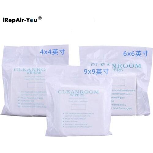 4inch 6inch 9 inch cleanroom wiper Cleaning Tissue stencil wiping non dust cloth clean for all large format printer print
