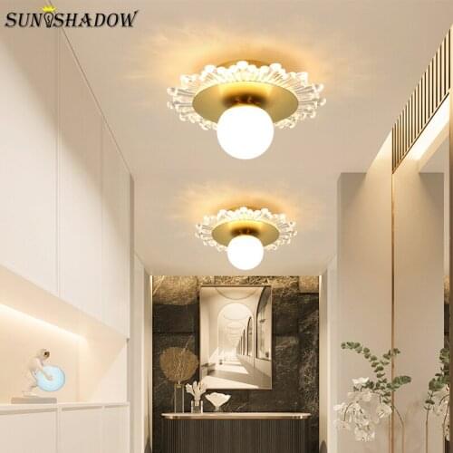 Modern Led Ceiling Light For Aisle Ceiling Lamp For Corridor Lamp Fixture Living Room Bedroom Dining Room Led Lustre 110v 220v