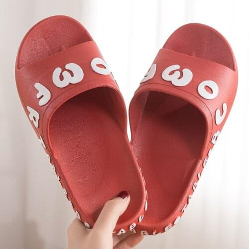 Slippers women summer soft-soled non-slip bathroom bath couple home four seasons indoor home ins trend cool drag lightweight