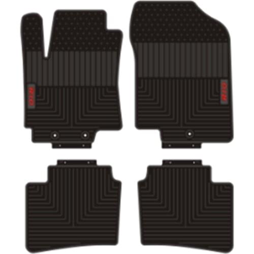 Custom No Odor Carpets Waterproof Rubber Car Floor Mats for KIA K2 K3 K5 Rio CERATO