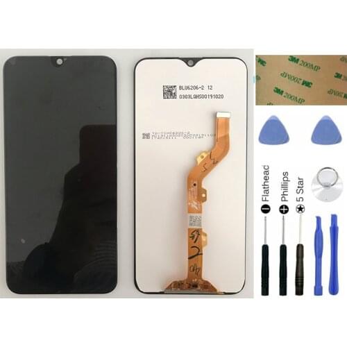 LCD For infinix Note 7 Note7 x690 Hot 9 X655 LCD Display + Touch Screen Digiziter Assembly With Tools
