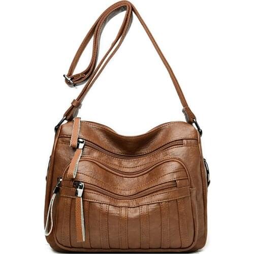 2021 New Style Women Bags High Quality Leather Bag Large Capacity Travel Shoulder Bags Feminina Luxury Bags For Women