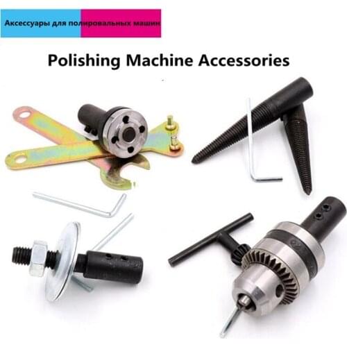 Polishing machine accessories Fixture Clamp Polished grinding wheel shaft Grinding wheel saw connecting rod for spindle 8mm