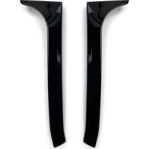 Accessories Spoilers For Volkswagen VW Golf 6 High 6 Golf MK6 GTI R GTD Abs Black Painted Rear Spoiler Wings Car Styling 2Pcs