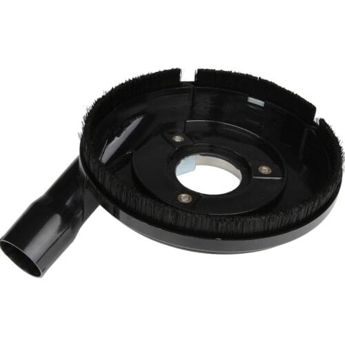 5 Inch Angle Grinder Dust Cover 125mm Black Dust Shroud Suction Hood For Angle Grinder Concrete Grinding Accessories