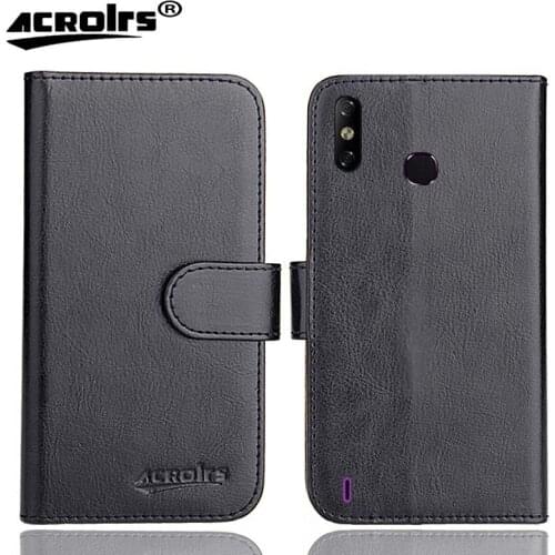 Infinix Smart 4 Case 6.6" 6 Colors Flip Fashion Soft Leather Crazy Horse Exclusive Phone Cover Cases Wallet