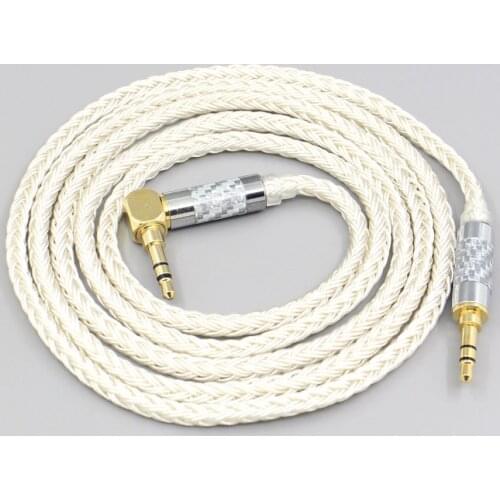 LN007670 16 Core OCC Silver Plated Headphone Cable For Fostex T50RP Mk3 T40RP Mk2 T20RP Mk2 Dekoni Audio Blue