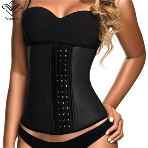 Latex Waist Trainer Modeling Strap Slimming Belt Body Shaper Cincher 9 Steel Boned Fajas Belly Sheath XS-6XL Reductive Girdle