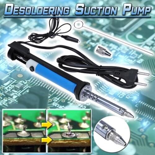 Desoldering Suction Pump Manual Solder Sucker Dual-purpose Electric Soldering Iron Best Price
