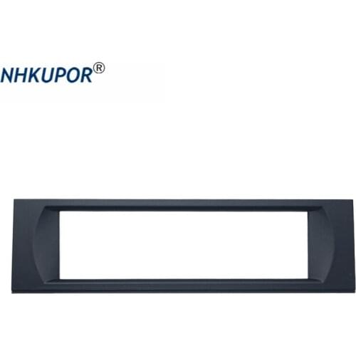Car Dashboard Single 1 DIN Radio Stereo Fascia Refitting DVD Frame Panel Dash Kit Audio Trim For Audi A6 2003