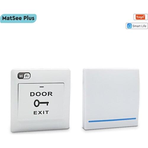 Tuya Smart Life Wifi Door Access Switch Dry Contact 12V Remote Control Office Access Control System Support Alexa Google Home