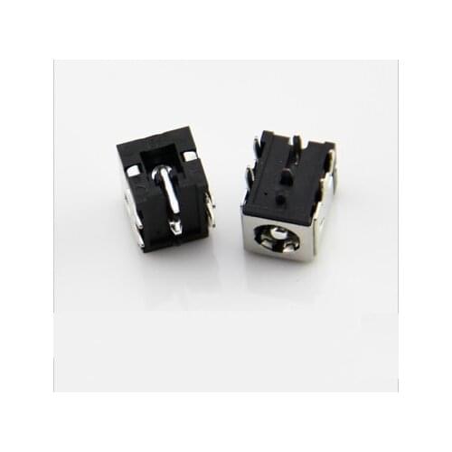 100pcs Center Pin Power Socket 5A 2.5mm DC Power Jack Laptop connector right angle for Gateway 3000, 6000, MA2A, M210 PJ018