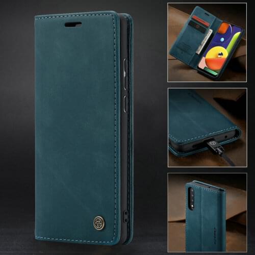 CaseMe Retro Case For Samsung A50S A70S A40S A10S Luxury Wallet Leather Cover For Samsung A20e A80 A70 A50 A40 A20 A30 A10 Cases