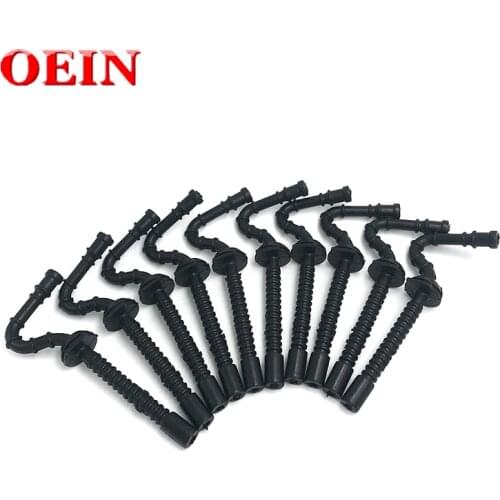 10Pcs/lot Rubber Gas Fuel Hose Line Pipe Fit For STIHL MS250 MS230 MS210 025 023 021 Chainsaw Replacement Parts