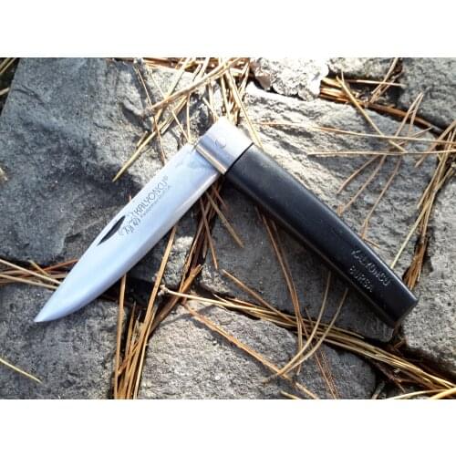 Handcrafted Pocket Knife Plastic Handle Kalyoncu Brand Number 1 Total Length 20cm
