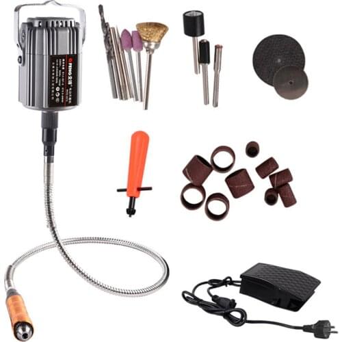 Grinding Tools Suspension Hanging Mill Professional Jade Carving Machine Flexible Shaft Engraving Root Carved Chuck Handle Drill