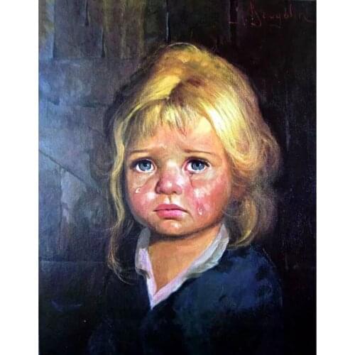 Brand new AB diamond 5D DIY diamond painting full square/round diamond "childrens oil painting" diamond embroidery decoration