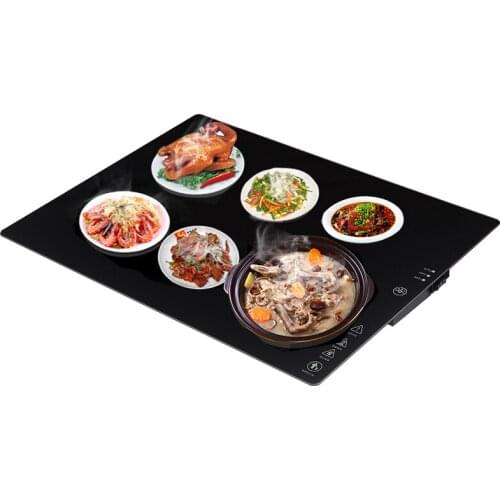 Food insulation board domestic The hot cutting board keeps warm dining-table Warm food treasure Warm cutting board heater