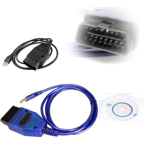 VAG-COM 409.1 Vag Com 409Com Vag 409 OBD2 USB KKL COM 409.1 Diagnostic Cable Scanner Interface For V//W For Au-di For Se-at
