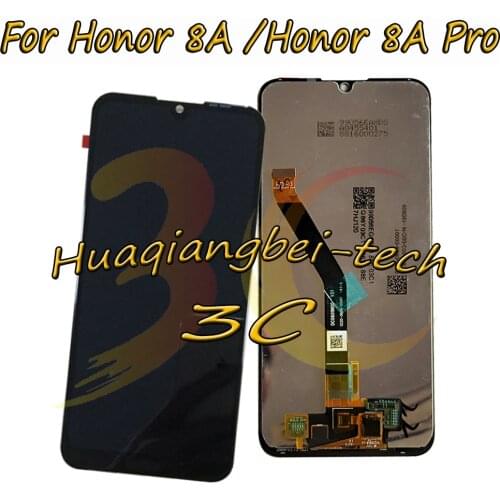 For Huawei Honor 8A / Honor 8A Pro JAT-L29 L41 LX1 LX3 LCD DIsplay Touch Screen Digitizer Assembly With Frame For Honor Play 8A