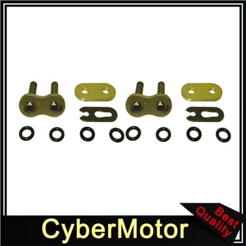 530 Gold O-ring Chain Connecting Master Link For Dirt Bike ATV Go Kart Motorcycle