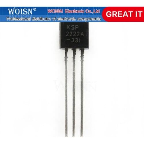 21pcs/lot KSP2222A KSP2222 2222A TO-92 new original In Stock