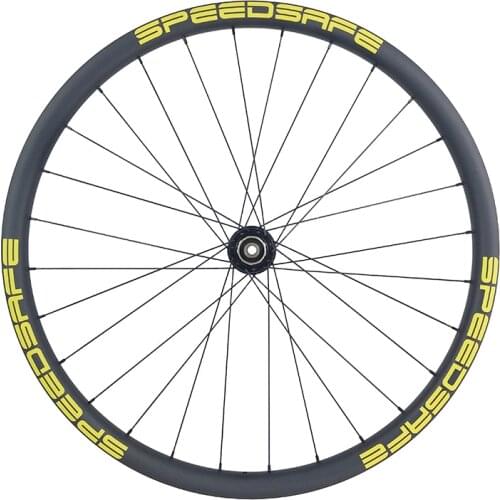 29er MTB AM enduro rear carbon wheel 36mm hookless clincher tubeless 28mm deep UD 3K Twill 12K 12X142 142mm matte glossy 28H 32H