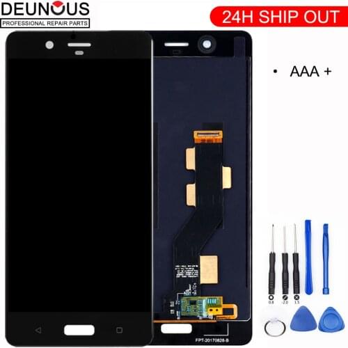 5.3" Original LCD For Nokia 8 Screen Replacement Digitizer Assembly For Nokia 8 LCD Display Touch Screen TA-1004 TA-1012 Parts