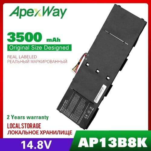 14.8V Laptop Battery for Acer AP13B3K AP13B8K Aspire V5-472 V5-473 V5-552 V5-572 V5-573 V5-473P V7-481 R7-572 ES1-511 ES1-512