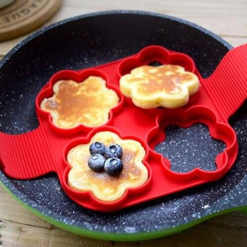 Pancake Maker Nonstick Cooking Tool Egg Ring Maker Pancake Cheese Egg Cooker Pan Flip Eggs Mold Kitchen Baking Accessories