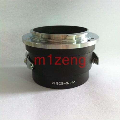 ARRI/S-EOSM Adapter Ring for Arriflex Arri S cine mount Lens to canon EF-M EOSM Mirrorless body camera EOSM/M2/M3/M10/M50