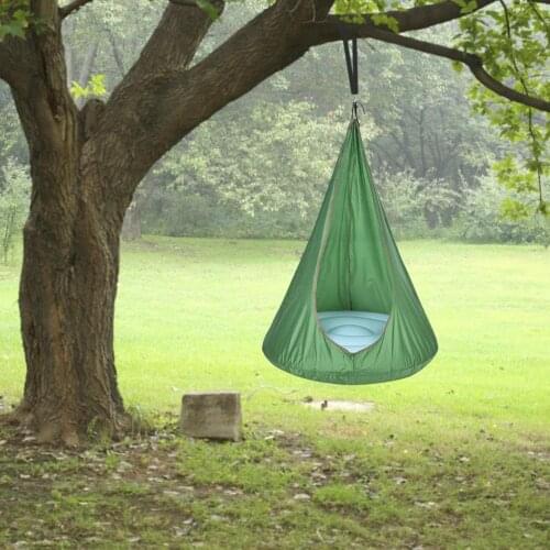 Kid Hammock Garden Furniture Pod Swings Hammock Chair Indoor Outdoor Hanging Seat For Kids Children Swing Seat Patio Portable