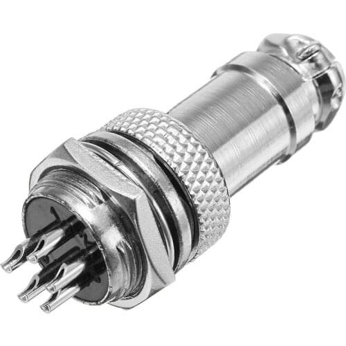 Electronic Soldering Iron GX12-5 Connector T12 Aviation Head Mini Aviation Male DIY Soldering Kits