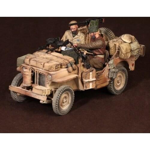 1/35 Resin Model Figure GK,No car, Unassembled and unpainted kit