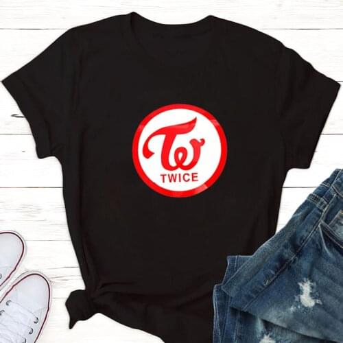 Twice t-shirt Zweimal Wollen Eine Streunende Kinder Ikon Mode T-shirt für frauen 4.5