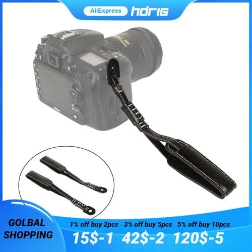 HDRiG 2pcs Leather Camera Hand Strap