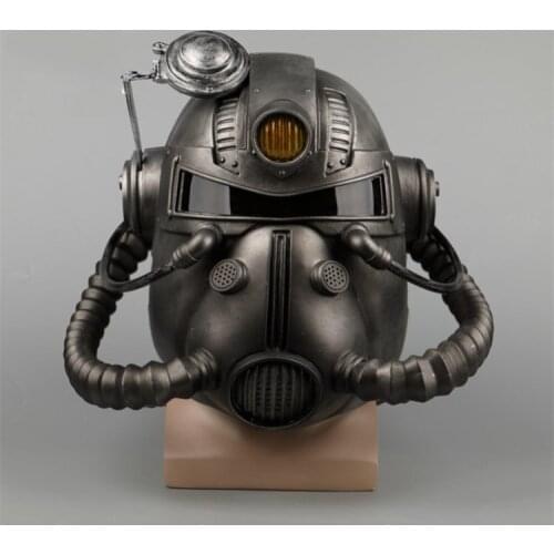 Game Power Armor Helmet Cosplay Handmade Helmet Adult Halloween Prop